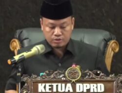 Penyampaian Pandangan Umum Fraksi Partai Gerindra Terhadap Dua Rancangan Peraturan Daerah Kabupaten Indramayu Dalam Sidang Paripurna DPRD