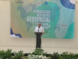 H.Bambang Hermanto,SE.,M.I.Kom Menghadiri Acara Pemanfaatan Referensi Geospasial Pemetaan dan Kebencanaan