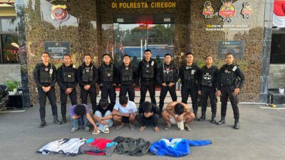 Respon Cepat Tim Patroli Raimas Macan Kumbang 852 Polresta Cirebon Gagalkan Tawuran di Arjawinangun