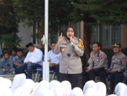 Polresta Cirebon Gelar Police Goes To SMAN 1 Karangwareng