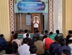 Polresta Cirebon Gelar Binrohtal dan Penyuluhan Kamtibmas Terhadap Anak-anak Yang Terlibat Geng Motor di Masjid Syarif Hidayatullah Aspol Kaliwadas
