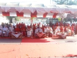 IWAPI Indramayu Gelar Fashion Show Batik Gebyar Merah Putih Hut Kemerdekaan RI Ke -79
