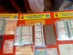 SATRES NARKOBA POLRES INDRAMAYU TANGKAP 15 TERSANGKA PENGEDAR NARKOBA