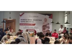 BUNDA NINA AGUSTINA SAPA GENERASI MUDA MILENIAL INDRAMAYU