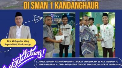 SEKOLAH MAN 1 INDRAMAYU MENGIKUTI LOMBA ACARA JPI TINGKAT KABUPATEN INDRAMAYU 