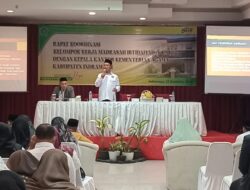 RAPAT KOORDINASI KKMI SE-KABUPATEN INDRAMAYU DENGAN KEPALA KEMENAG INDRAMAYU