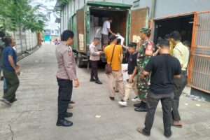 Koramil 1603 Lohbener Kawal Distribusi Logistik Pilkada 2024 dengan Ketat