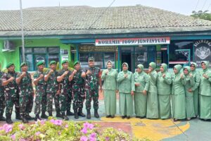 Kodim 0616/Indramayu Gelar Kunjungan Kerja Strategis ke Koramil 1609/Juntinyuat