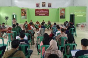 Koramil 1608/Karangampel Kawal Rapat Pleno Terbuka Rekapitulasi Pemilihan Pilgub dan Pilbup 2024 dengan Kondusif