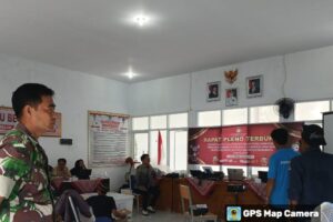 Koramil 1602 Sindang Kawal Pleno Terbuka Rekapitulasi Suara Pilkada 2024 di Kecamatan Cantigi