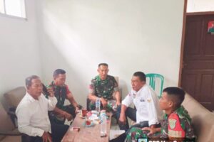 Koramil 1609/Juntinyuat Gelar Silaturahmi Strategis di Desa Segeran Kidul