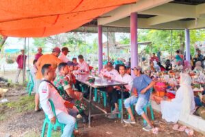 Koramil 1603/Lohbener Hadiri Acara Adat Unjung-Unggungan di Desa Kiajaran Wetan