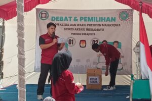 STIKES AKSARI GELAR PEMILIHAN KETUA BEM DAN DONOR DARAH DI KAMPUS