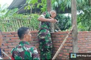 Karya Bhakti Koramil 1609/Juntinyuat: Wujud Pengabdian TNI di Desa Juntikebon