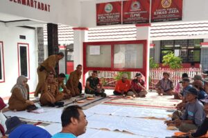 Koramil 1608 Karangampel Gelar Rapat Koordinasi Percepatan Musim Tanam Tahun 2024-2025
