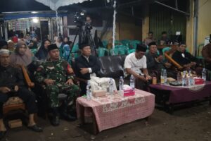 Koramil 1601/Indramayu Gelar Pengamanan Tradisi Sedekah Bumi Desa Karangsong