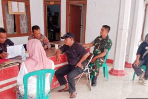 Koramil 1602 Sindang Fasilitasi Musyawarah Penyelesaian Sengketa Tanah di Desa Babadan