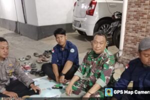 Koramil 1604/Jatibarang Monitoring Kegiatan Rapat Bulanan Forum RT/RW Desa Bulak Lor