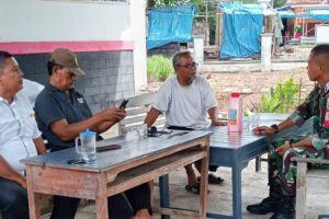 “Koramil 1603 Lohbener Laksanakan Komsos Persiapan Musim Tanam 2025 Bersama UPTD Ketahanan Pangan dan Pertanian di Desa Cidempet”