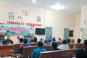 Koramil 1610 Krangkeng Laksanakan Musyawarah Persiapan Musim Tanam Rendeng 2025 di Desa Kapringan