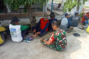 Koramil 1609/Juntinyuat Intensifkan Komsos untuk Perkuat Stabilitas Wilayah