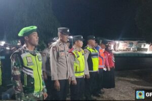 Koramil 1603/Lohbener Gelar Pengamanan Pos Lingkar Lohbener Sambut Nataru 2024/2025