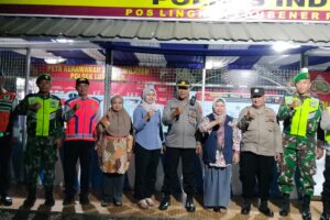 Pengamanan Natal dan Tahun Baru 2024: Koramil 1603 Lohbener Berperan Aktif Menjaga Ketertiban