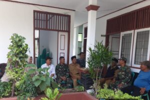 Koramil 1602 Sindang Perkuat Kemanunggalan TNI-Masyarakat Melalui Komsos Bidang Pertanian