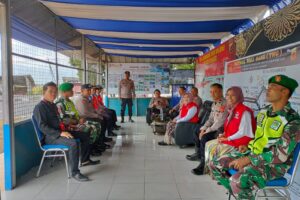 Koramil 1603/Lohbener: Garda Terdepan Pengamanan Nataru di Indramayu
