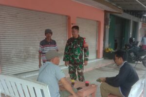 Koramil 1604/Jatibarang Laksanakan Kegiatan Komunikasi Sosial di Desa Kalimati