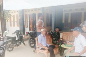 Koramil 1608/Karangampel Gelar Komsos untuk Meningkatkan Keamanan Warga Tanjung Sari