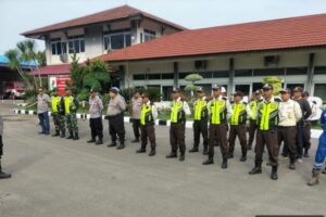 Koramil 1608 Karangampel Hadiri Apel Gabungan Antisipasi NATARU di Pertamina EP Mundu