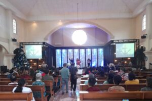Koramil 1601 Indramayu Laksanakan Pengamanan Nataru di Gereja Imanuel