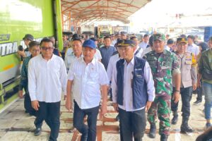 Dandim 0616/Indramayu Dampingi Menteri Kelautan dan Perikanan Tinjau Wilayah Strategis