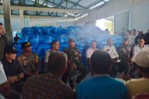 Kodim 0616/Indramayu Berperan Strategis dalam Pengamanan Kunjungan Menteri Kelautan dan Perikanan