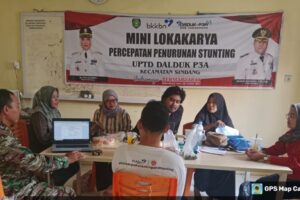 Koramil 1602/Sindang Gelar Kegiatan Komsos dan Pendataan Kependudukan Bersama PLKB Kecamatan Sindang