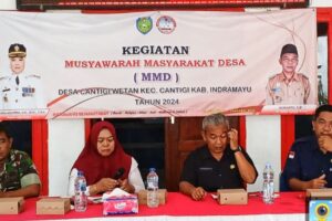 Koramil 1602/Sindang Dukung Musyawarah Masyarakat Desa Cantigi Wetan untuk Peningkatan Layanan Kesehatan  Indramayu, 31