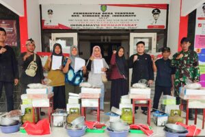 Koramil 1602/Sindang Monitoring Program Pelatihan Kewirausahaan untuk Eks Pekerja Migran Desa Terusan
