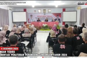 Disdikbud Indramayu Gelar Bimbingan Teknis untuk Implementasi Peraturan Perundang-Undangan